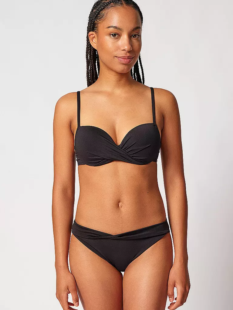 SKINY | Sujetador de bikini con aros para mujer | Negro