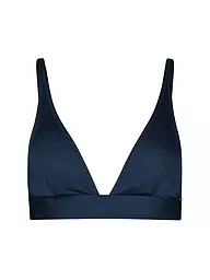 SKINY | Top de bikini triángulo para mujer con almohadillas extraíbles | Azul oscuro