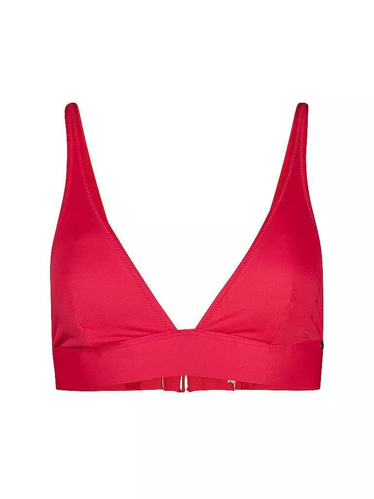 SKINY | Top de bikini triángulo para mujer con almohadillas extraíbles | Coral
