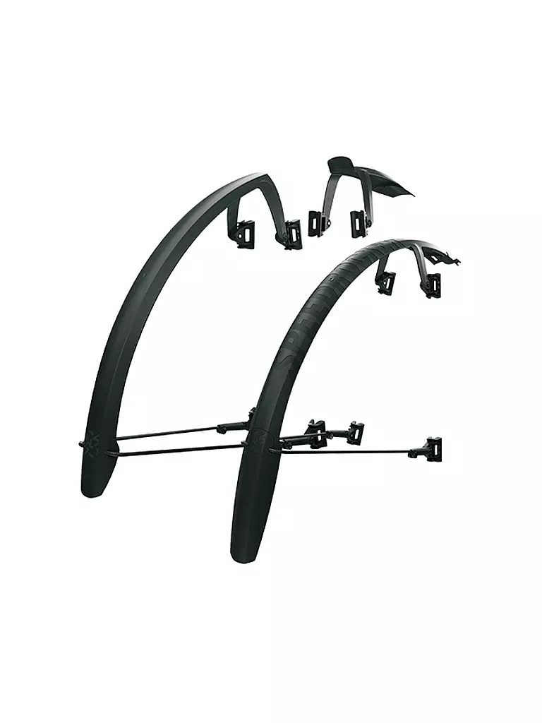 SKS | Juego de guardabarros Speedrocker Gravel | Negro