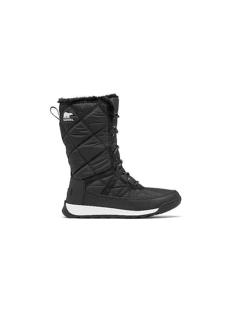 SOREL | Botas de invierno para mujer Whitney II Plus Tall Lace WP | Negro