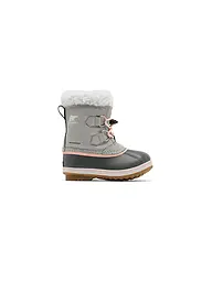 SOREL | Botas de invierno para niños Yoot Pac™ Nylon WP | Gris claro