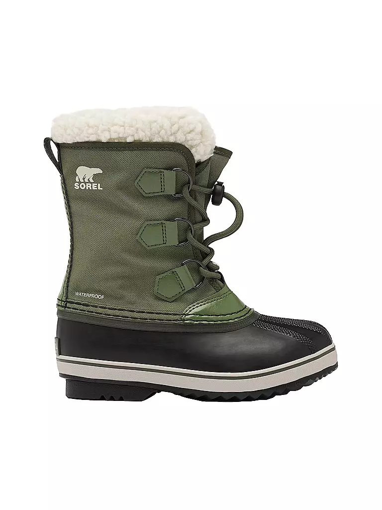 SOREL | Botas de nieve de nailon Yoot Pac™ para niños | Verde oscuro