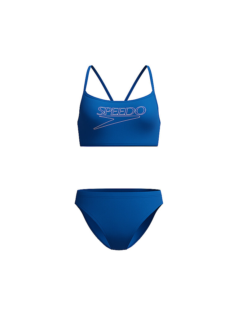 Bikini Endurance Logo para mujer azul 38
