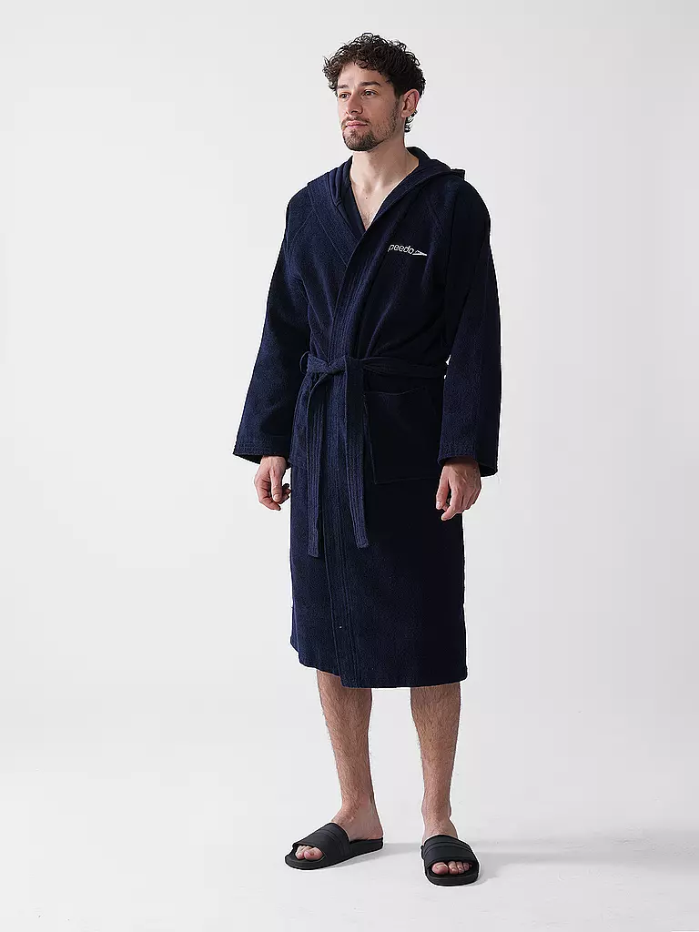 SPEEDO | Albornoz Bathrobe Monoterry | Azul oscuro