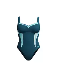 SPEEDO | Bañador modelador estampado para mujer | Petróleo