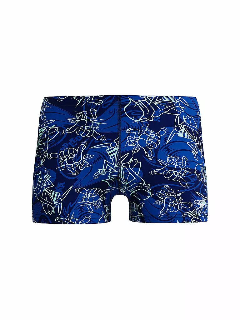 SPEEDO | Bañador tipo bóxer para hombre con estampado Beachstar Square | Azul