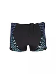 SPEEDO | Bañador tipo bóxer para hombre con estampado de doble logotipo | Negro