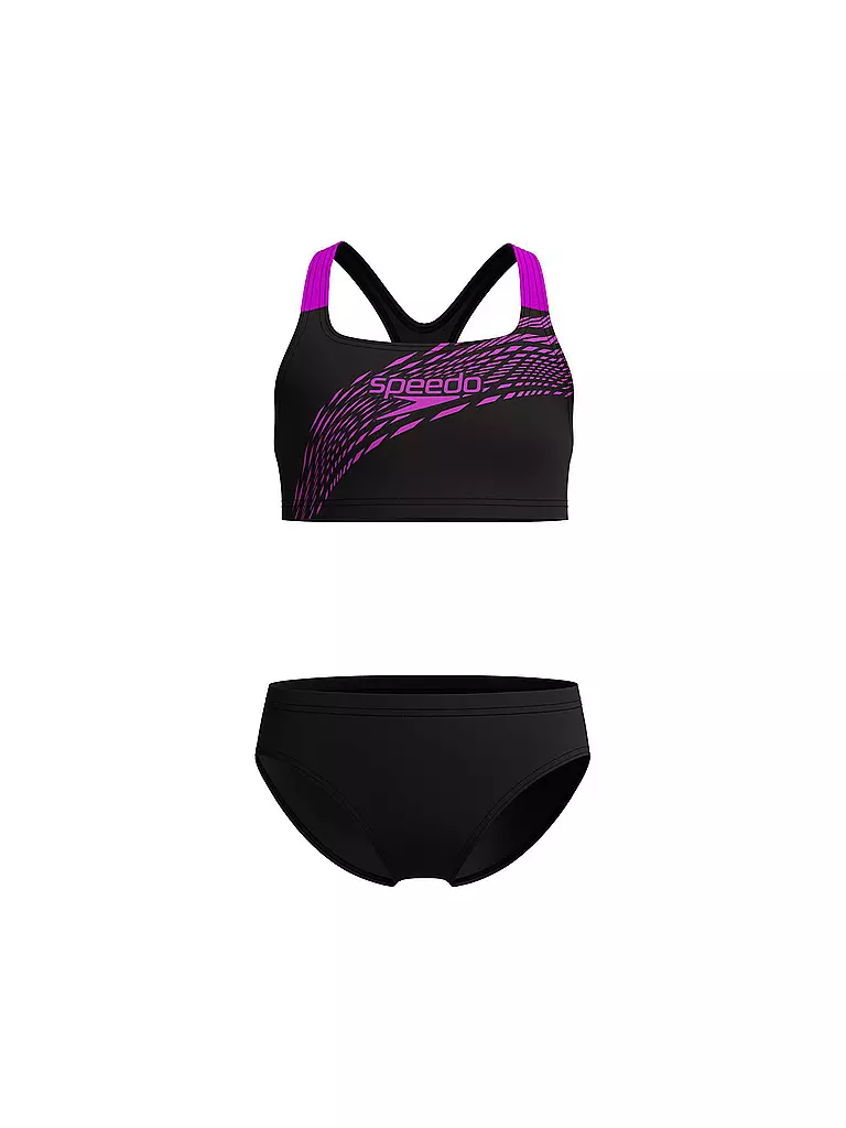 SPEEDO | Bikini Medley Logo para niña | Lila