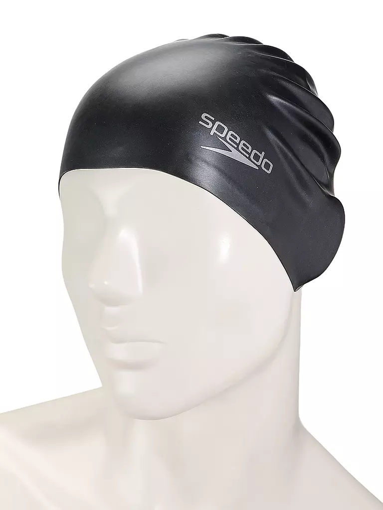 SPEEDO | Gorro de natación para pelo largo | Negro