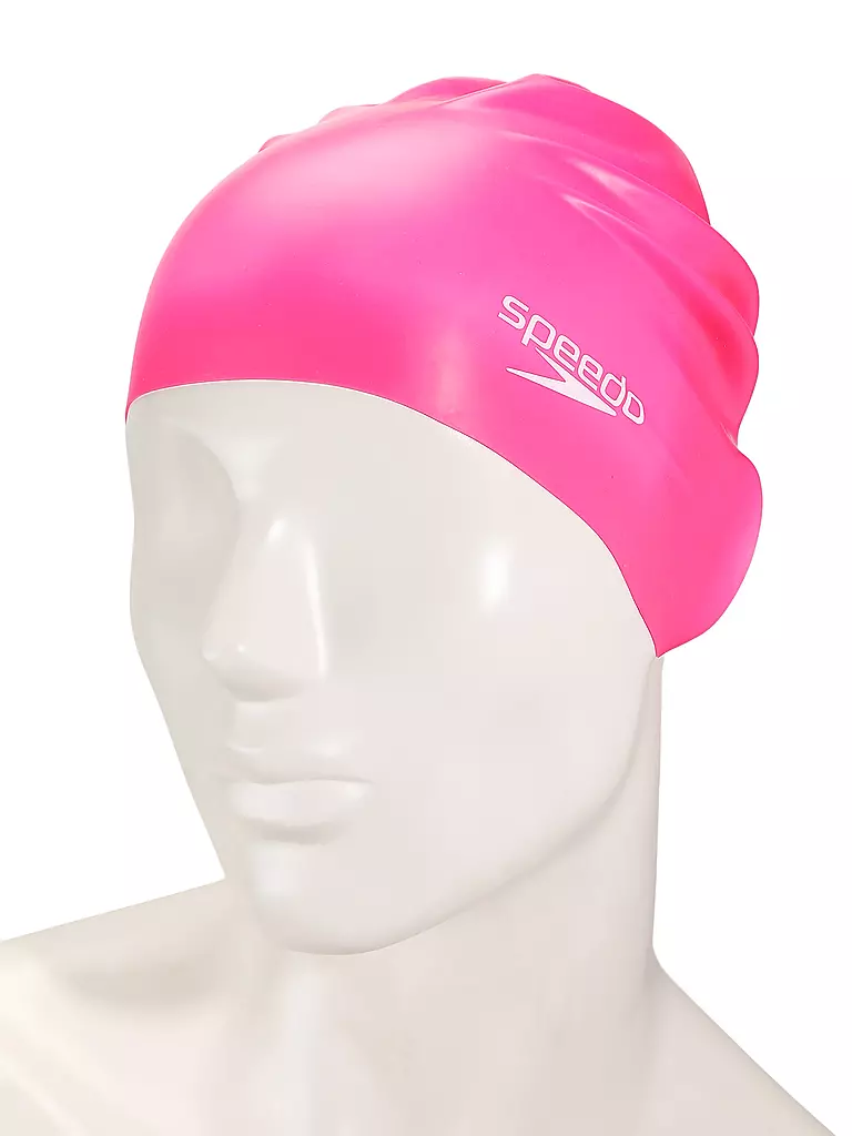 SPEEDO | Gorro de natación para pelo largo | Fucsia