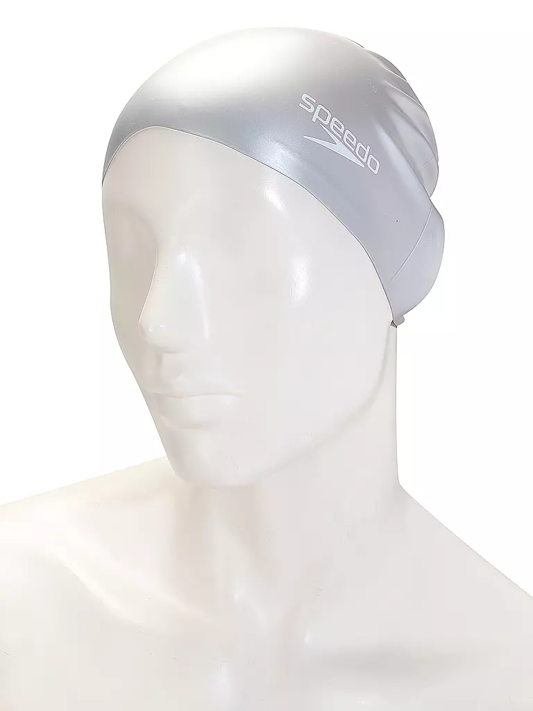 SPEEDO | Gorro de natación para pelo largo | Plata