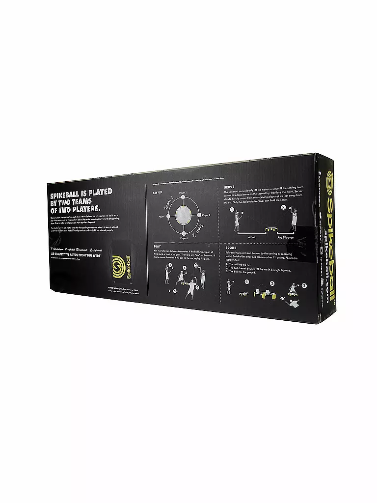 SPIKEBALL | Set estándar de Spikeball | Amarillo