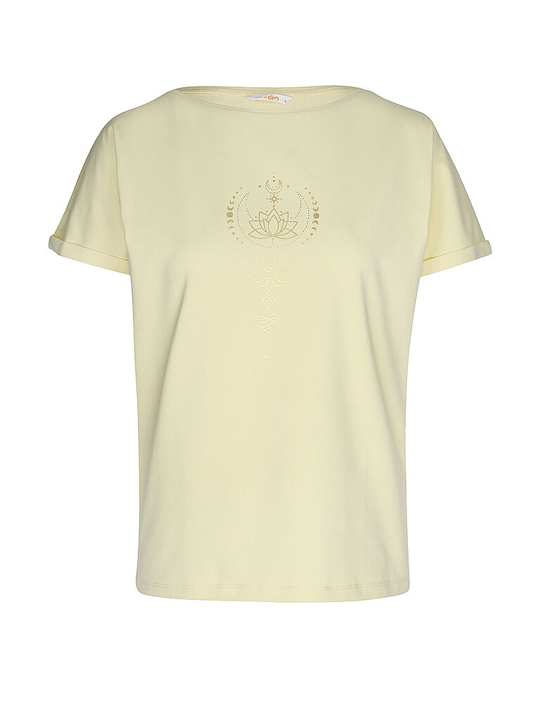 Camiseta de yoga Eka Padma para mujer amarillo XL