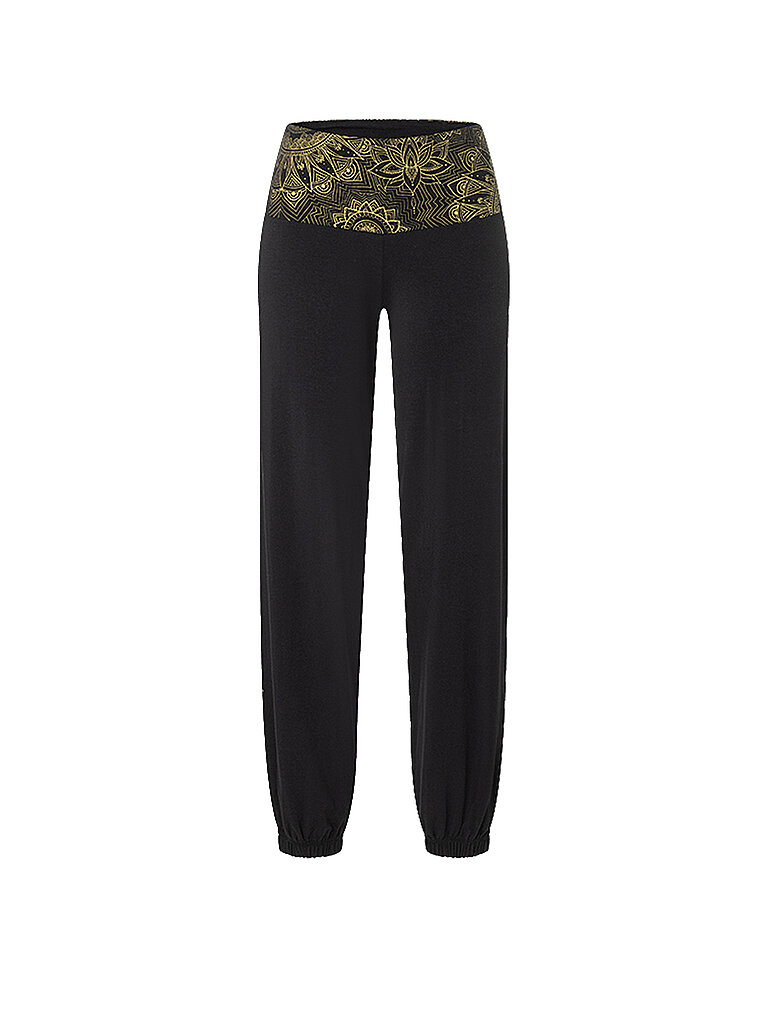 Pantalones de yoga Bali para mujer negro L
