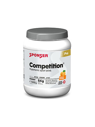 SPONSER | Competition Instantpulver Orange 1.000 g Lata
