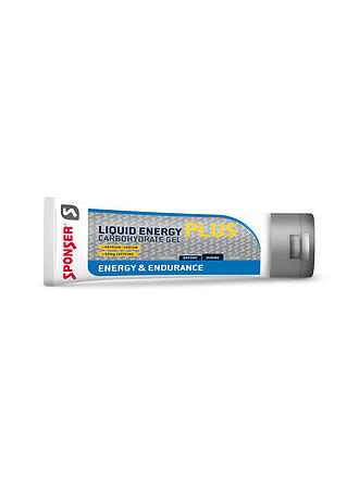 SPONSER | Liquid Energy Plus, con cafeína/taurina, neutro, tubo de 70 g