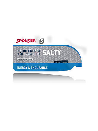 SPONSER | Liquid Energy Gel Salty, bolsa de 35 g