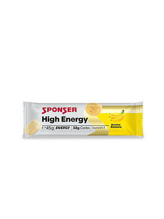 SPONSER | Barrita energética High Energy Banana