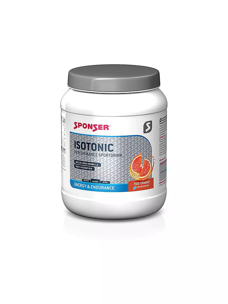 SPONSER | Isotonic Instantpulver Blutorange 1.000 g Dose | Multicolor