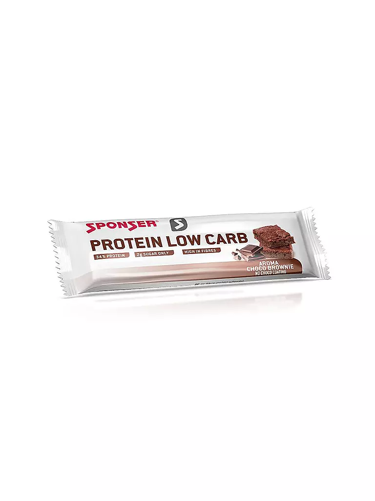SPONSER | Protein Low Carb Bar Choco Brownie, 50 g Riegel | Sin color