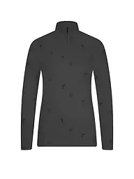 SPORTALM | Camiseta de esquí con cremallera para mujer | Negro