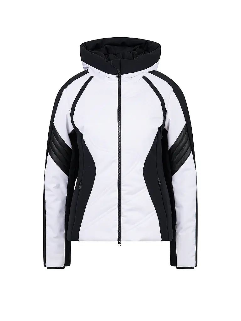 SPORTALM | Chaqueta de esquí para mujer con cuero sintético | Blanco