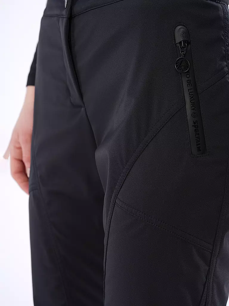 SPORTALM | Damen  Skihose mit Kontrasteinsätzen | Negro