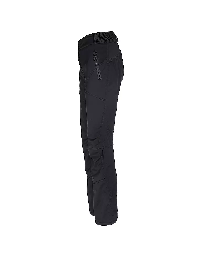 SPORTALM | Damen  Skihose mit Kontrasteinsätzen | Negro
