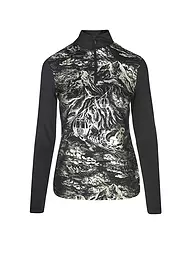 SPORTALM | Damen Ski Unterzieh Zipshirt | Negro