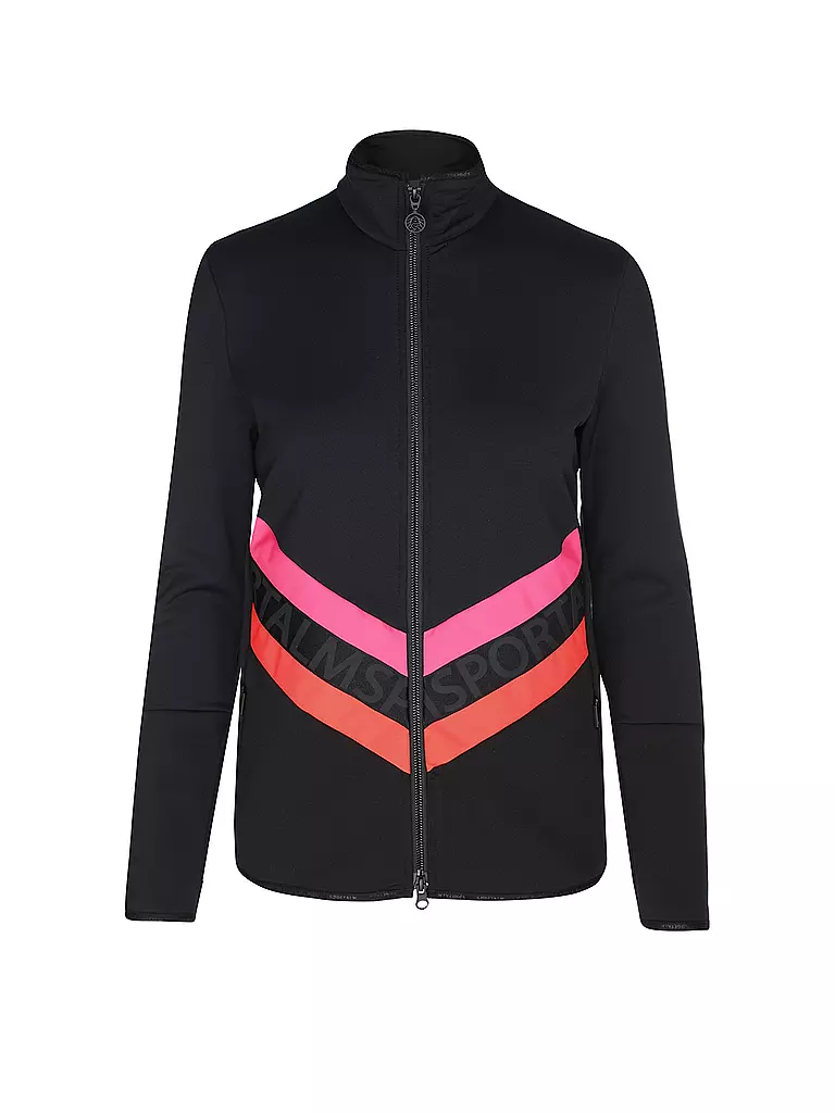 SPORTALM | Damen Unterziehjacke mit Effektstreifen  | Negro