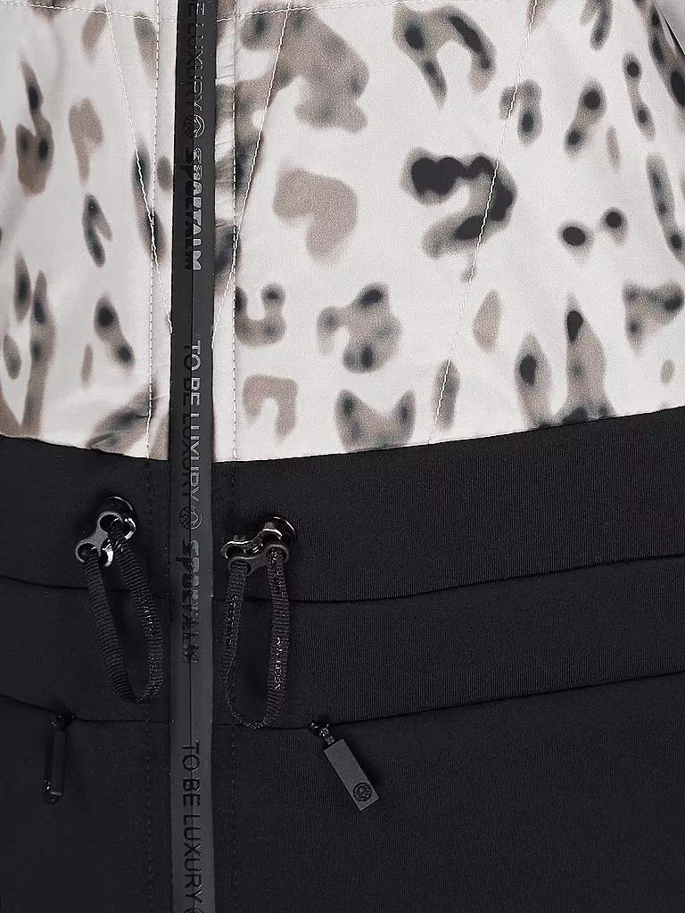 SPORTALM | Damen Unterziehjacke mit Leo-Dessin | 