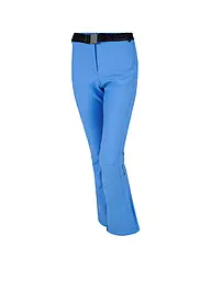 SPORTALM | Pantalón de esquí softshell para mujer con líneas dinámicas | Azul