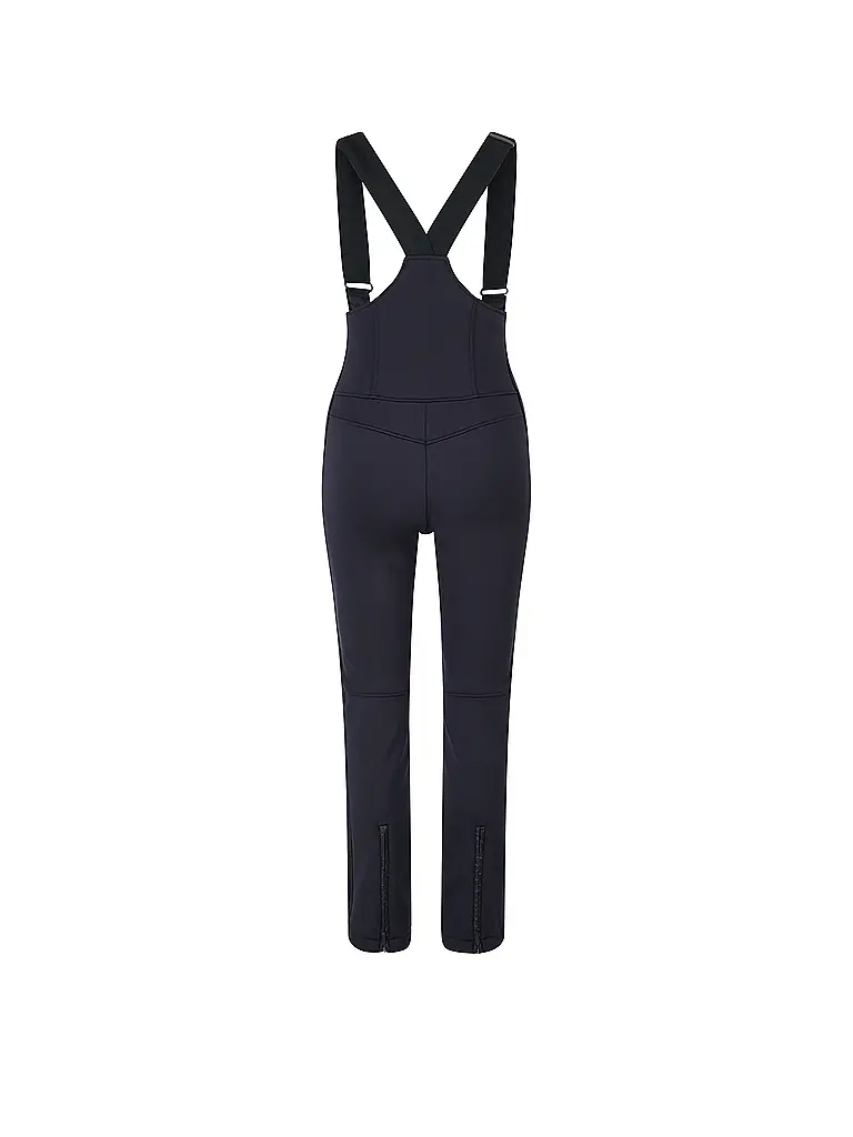 SPORTALM | Pantalón de esquí softshell para mujer con tirantes | Negro