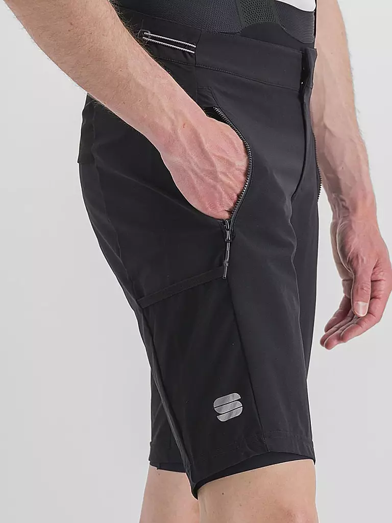 SPORTFUL | Herren Rad Overshorts Supergiara | Negro