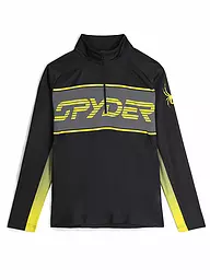 SPYDER | Camiseta interior con cremallera Paramount para hombre | Amarillo