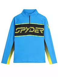SPYDER | Camiseta interior con cremallera Paramount para hombre | Azul