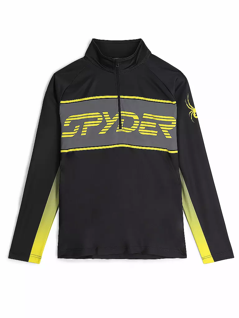 SPYDER | Camiseta interior con cremallera Paramount para hombre | Amarillo
