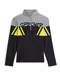 SPYDER | Camiseta interior con cremallera Podium para hombre | Amarillo