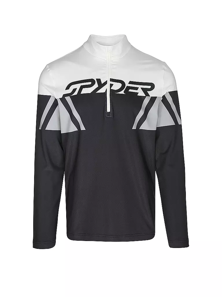 SPYDER | Camiseta interior con cremallera Podium para hombre | Negro