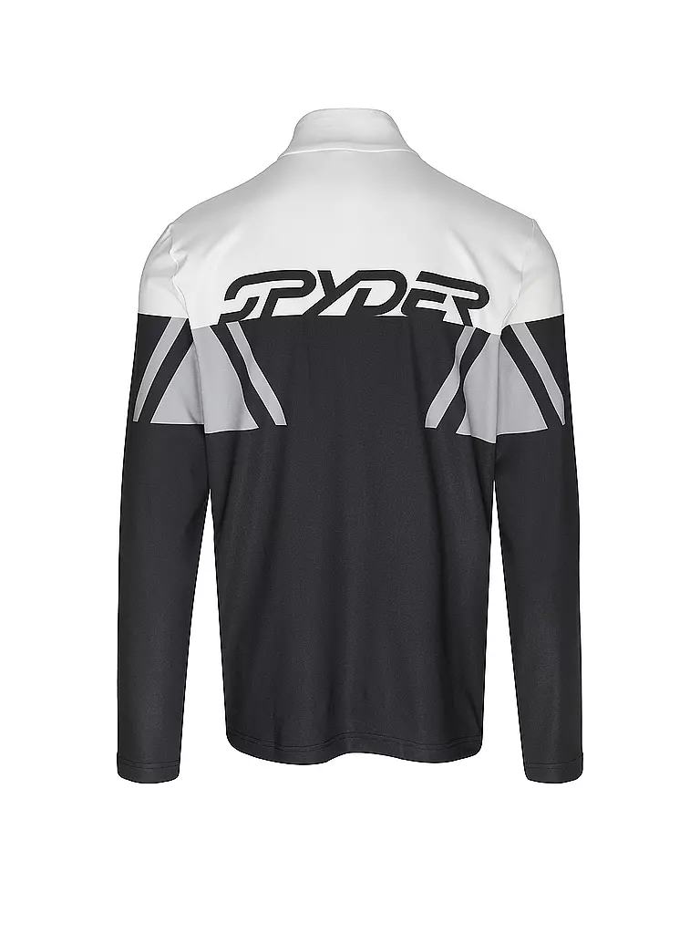 SPYDER | Camiseta interior con cremallera Podium para hombre | Negro