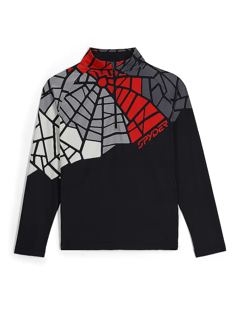 SPYDER | Camiseta interior con cremallera Vital para hombre | Negro