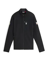 SPYDER | Forro polar para hombre Wengen Bandit | Negro