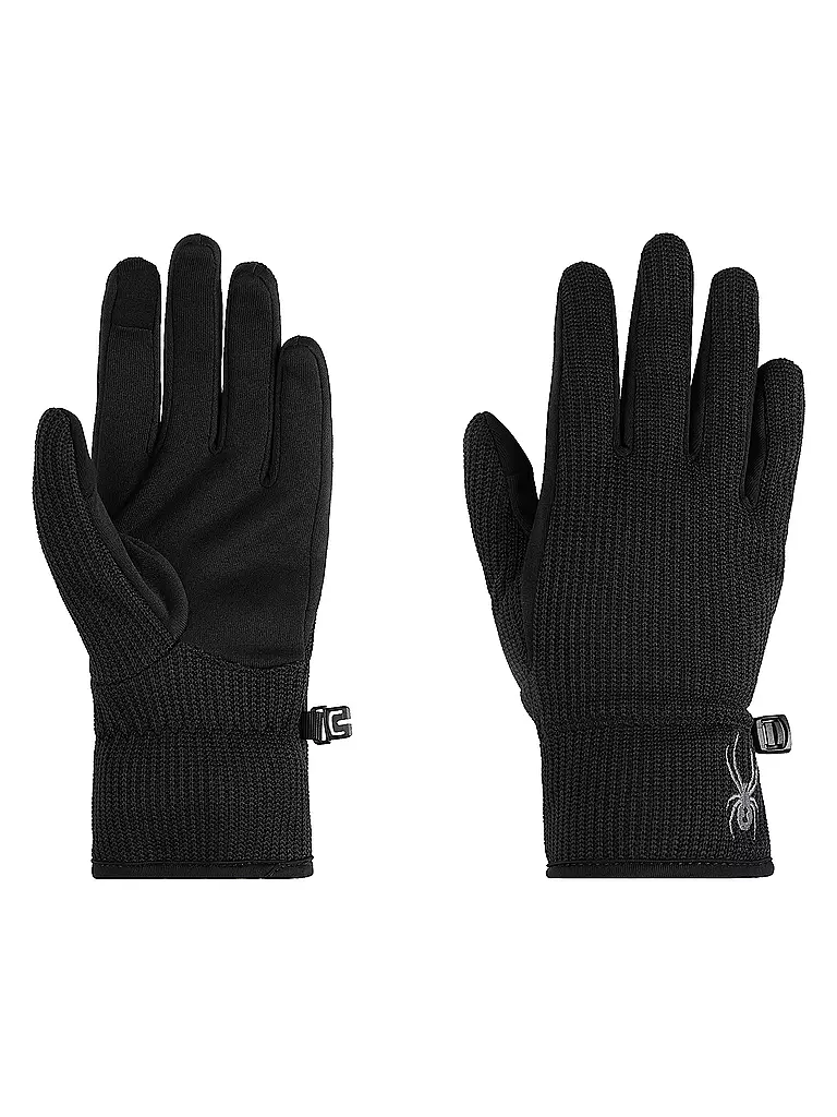 SPYDER | Guantes de punto Bandit para mujer | Negro