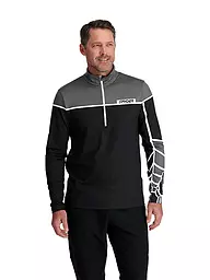 SPYDER | Camiseta interior con cremallera Capitol para hombre | Negro