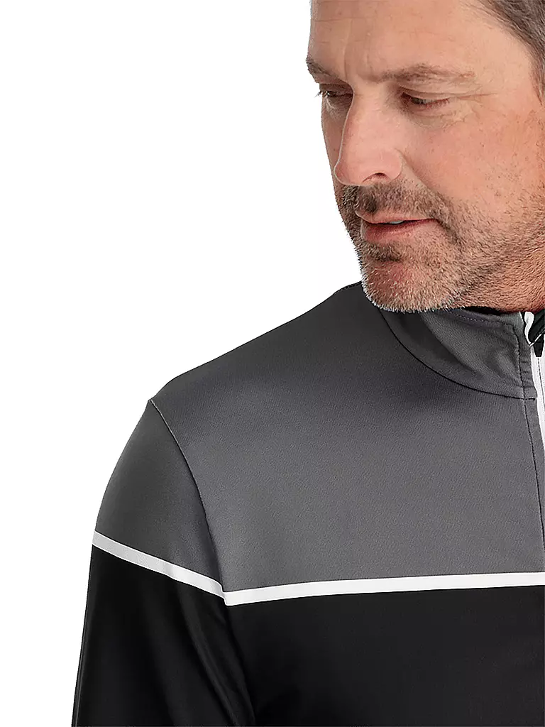 SPYDER | Herren Unterzieh Zipshirt Capitol | Negro