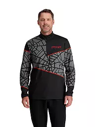 SPYDER | Herren Unterzieh Zipshirt Vital | Negro