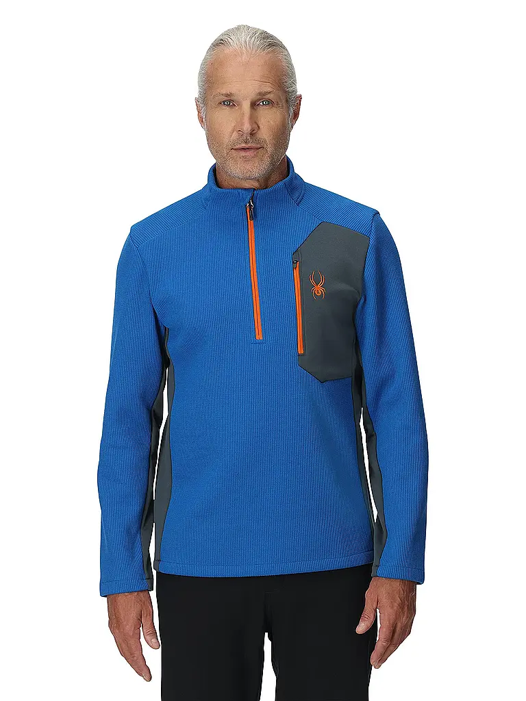 SPYDER | Jersey de hombre con 1/2 cremallera BANDIT | Azul