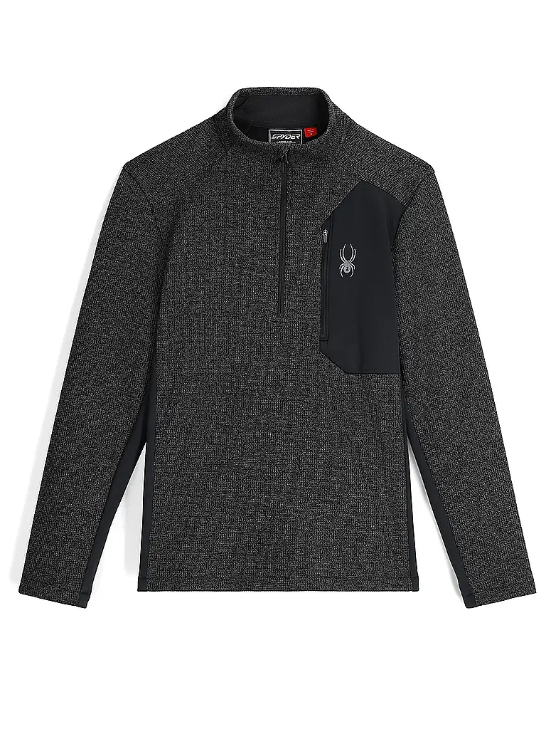 SPYDER | Pullover de hombre con 1/2 cremallera BANDIT | Gris
