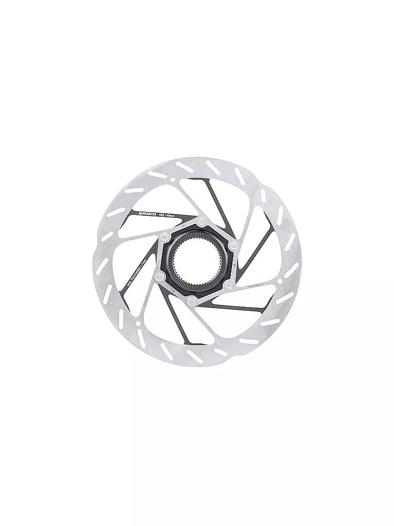 SRAM | Rotor de disco de freno HS2 CL Rounded | Plata